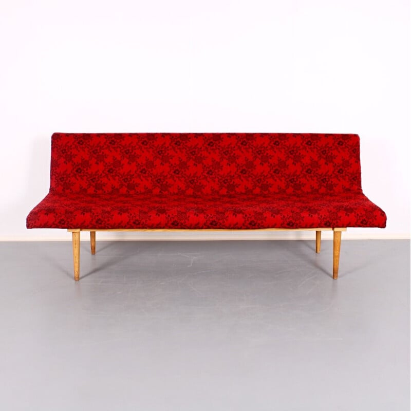 Vintage folding sofa by Miroslav Navratil