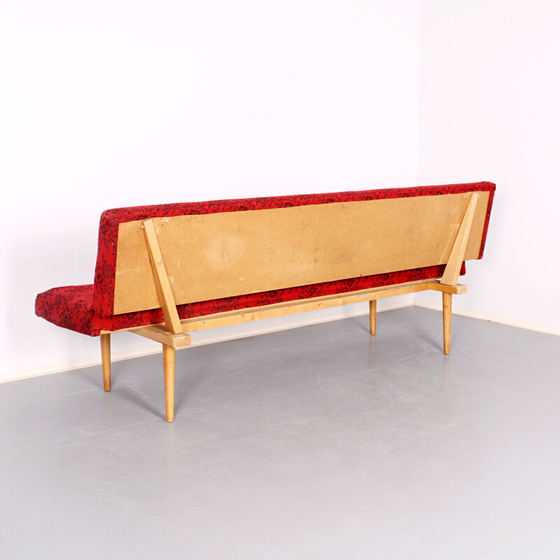 Vintage folding sofa by Miroslav Navratil