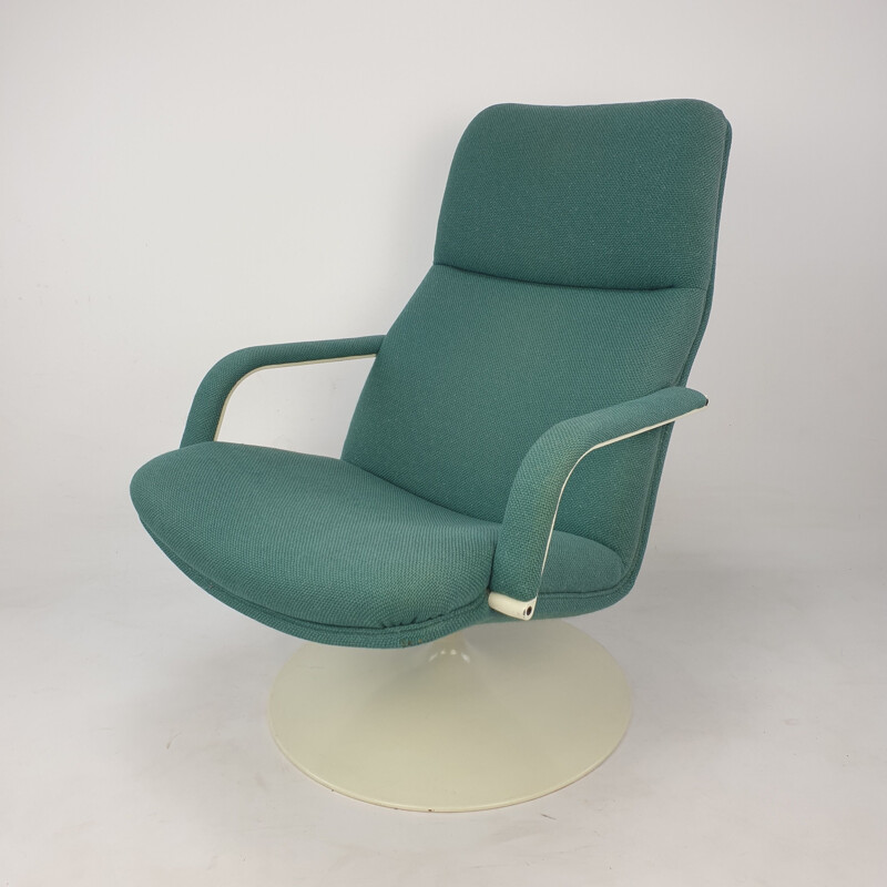 Vintage fauteuil F182 van Geoffrey Harcourt voor Artifort 1970