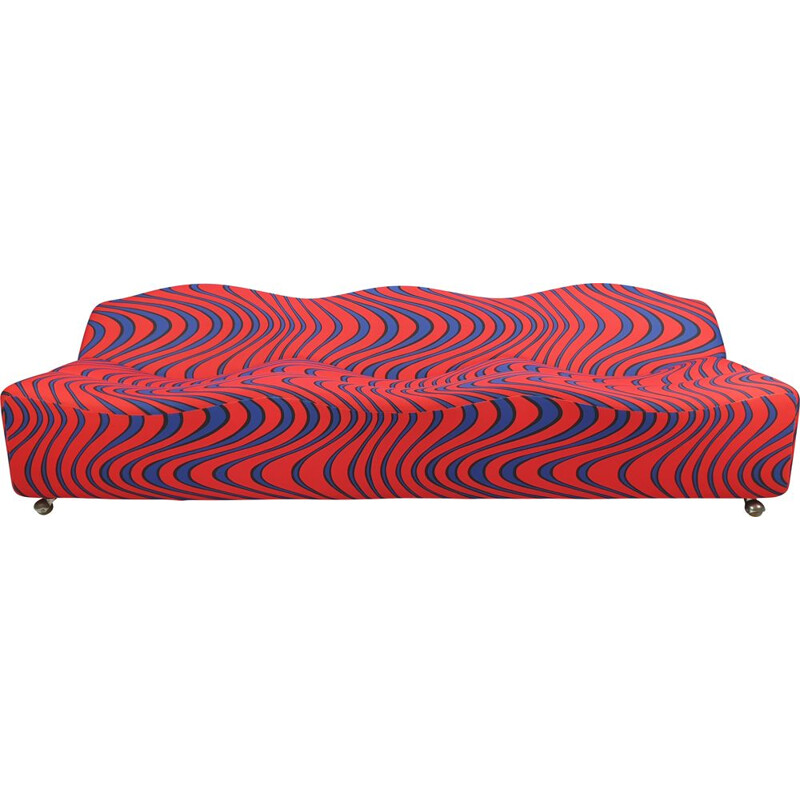 Vintage-3-Sitzer-Sofa ABCD von Pierre Paulin für Artifort 1968