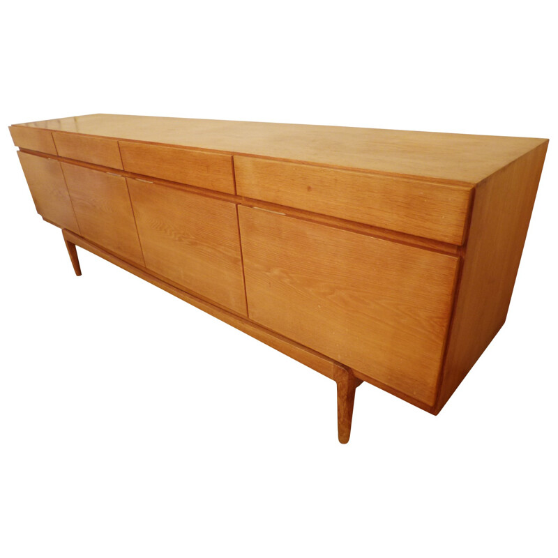 Vintage oak sideboard, Ib KOFOD-LARSEN - 1950s