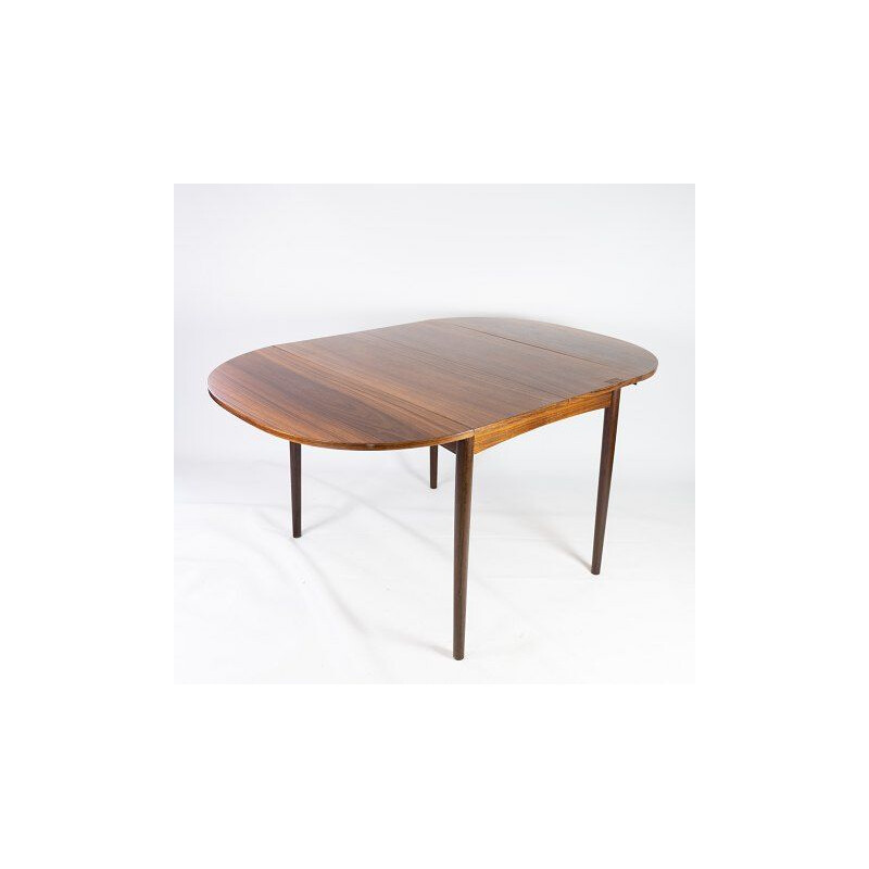 Vintage table with rosewood extension by Arne Vodder, 1960