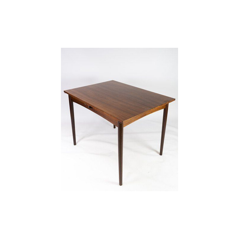 Table vintage avec rallonge en palissandre par Arne Vodder, 1960