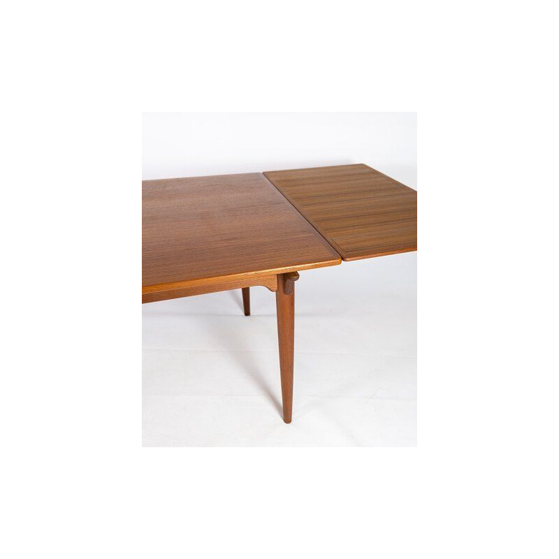 Vintage teak table with extensions Denmark 1960s