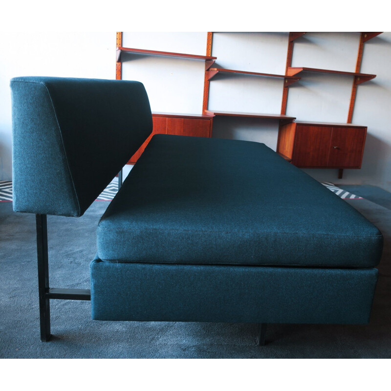 Canapé-lit de relaxation vintage de Daybed par ISA 1950