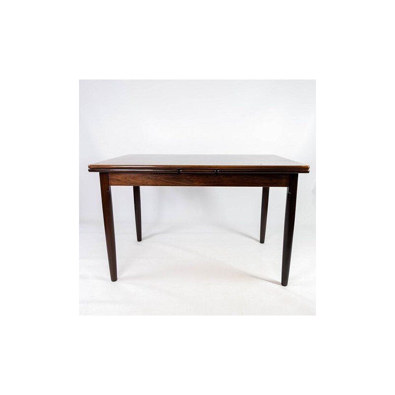 Vintage Tisch aus Palisanderholz mit Ausziehplatte Dänemark 1960