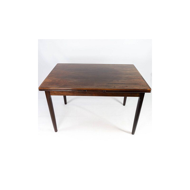Vintage Tisch aus Palisanderholz mit Ausziehplatte Dänemark 1960