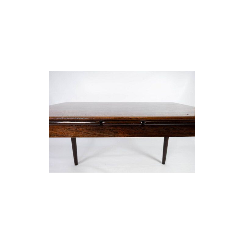 Vintage rosewood extensible table Denmark 1960s