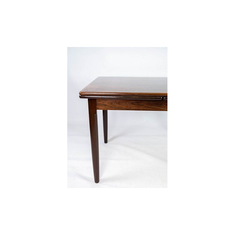 Mesa extensível Vintage rosewood Dinamarca 1960