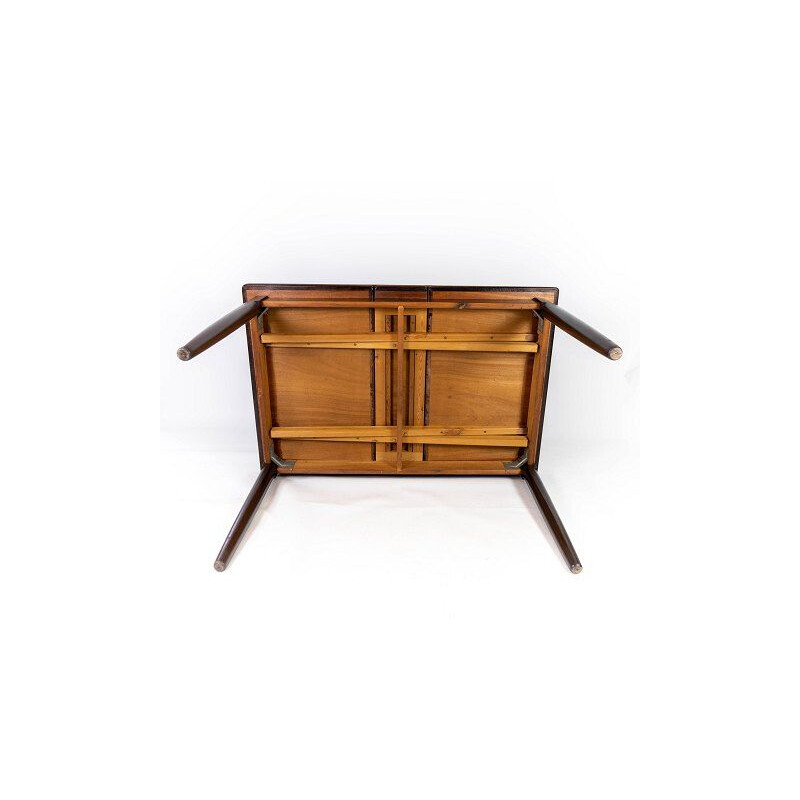 Mesa extensível Vintage rosewood Dinamarca 1960