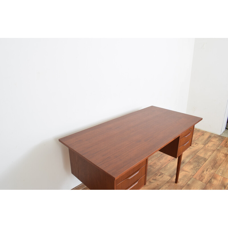 Vintage teak desk Denmark 1960s