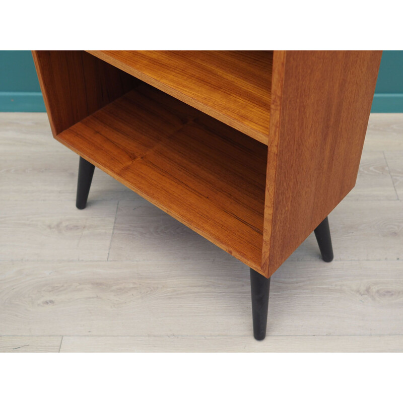 Vintage teak bookcase Denmark 1970s