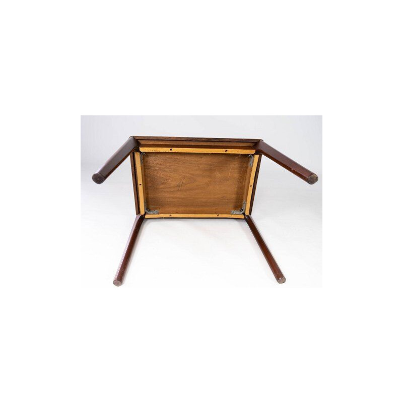 Mesa lateral Vintage rosewood por Henning Kjærnulf por Vejle Furniture 1960