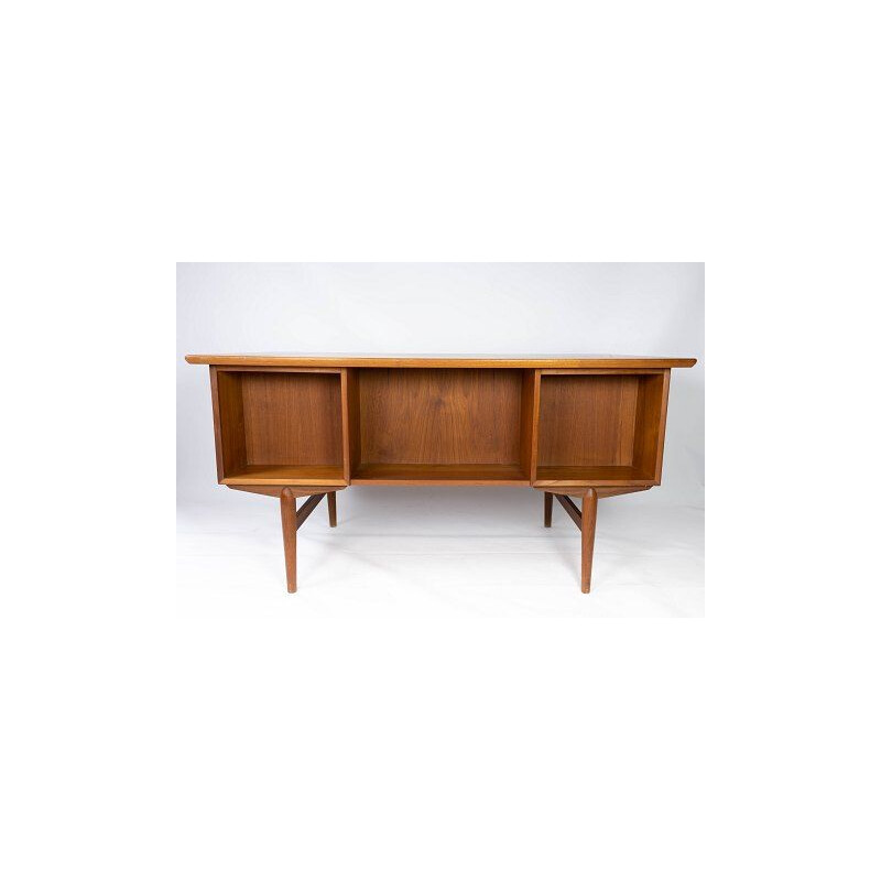 Vintage teak desk Denmark 1960s