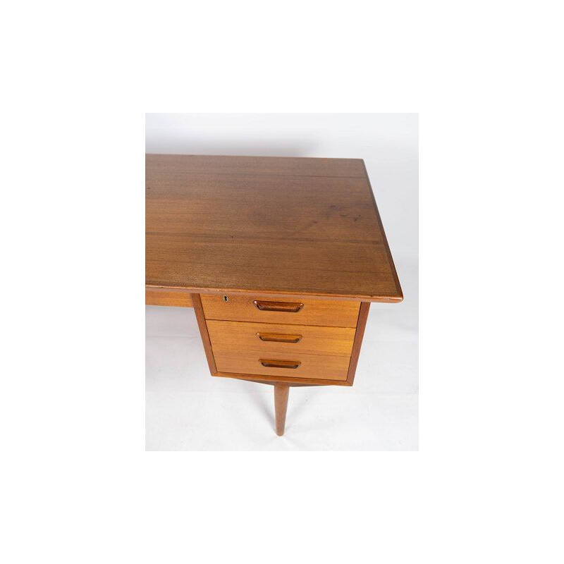 Vintage teak desk Denmark 1960s