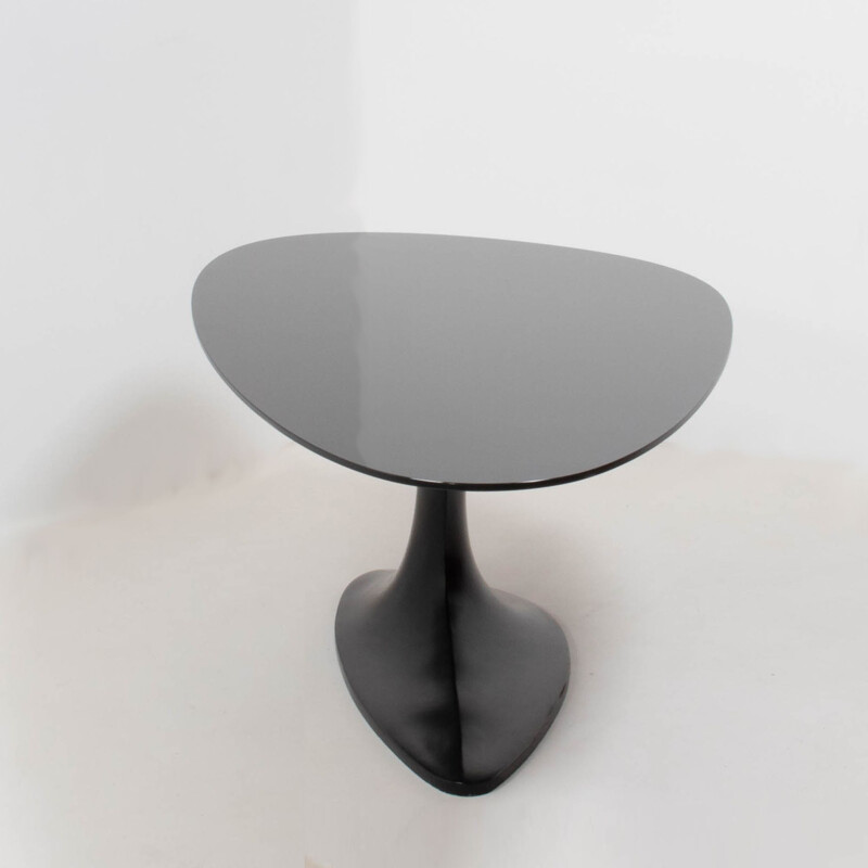 Table vintage noire collection Speed Up de Sacha Lakic pour Roche Bobois, 2005