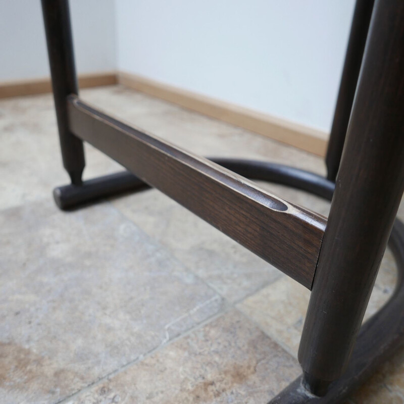 Pair of vintage bentwood bar stools, Germany 1980