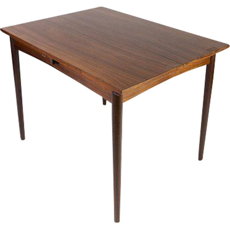 Vintage table with rosewood extension by Arne Vodder, 1960