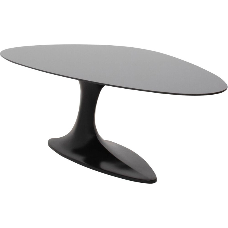 Vintage black dining table collection Speed Up by Sacha Lakic for Roche Bobois, 2005s