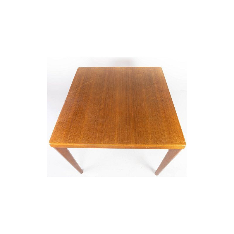 Mesa de extensão de teca vintage por Henning Kjærnulf 1960