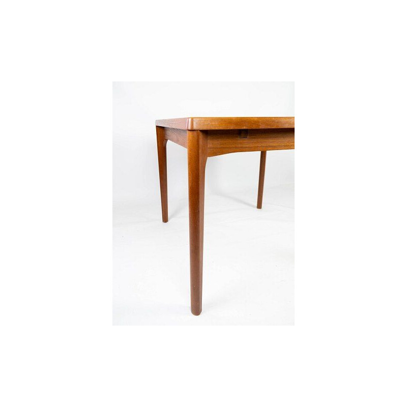 Mesa de extensão de teca vintage por Henning Kjærnulf 1960