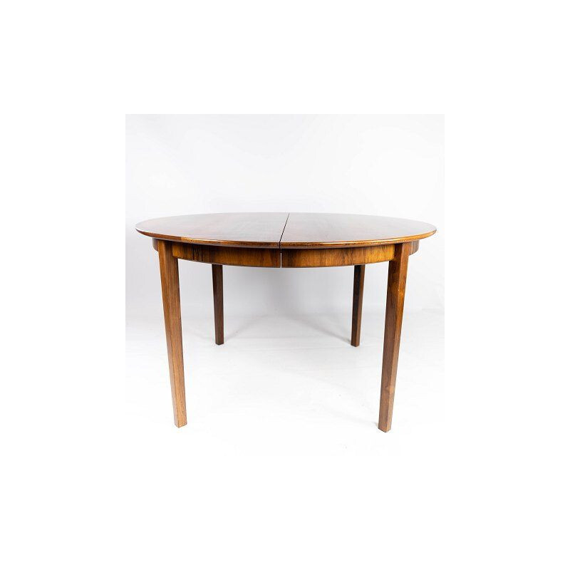 Vintage dining table in rosewood with three extension plates, Danish 1960s