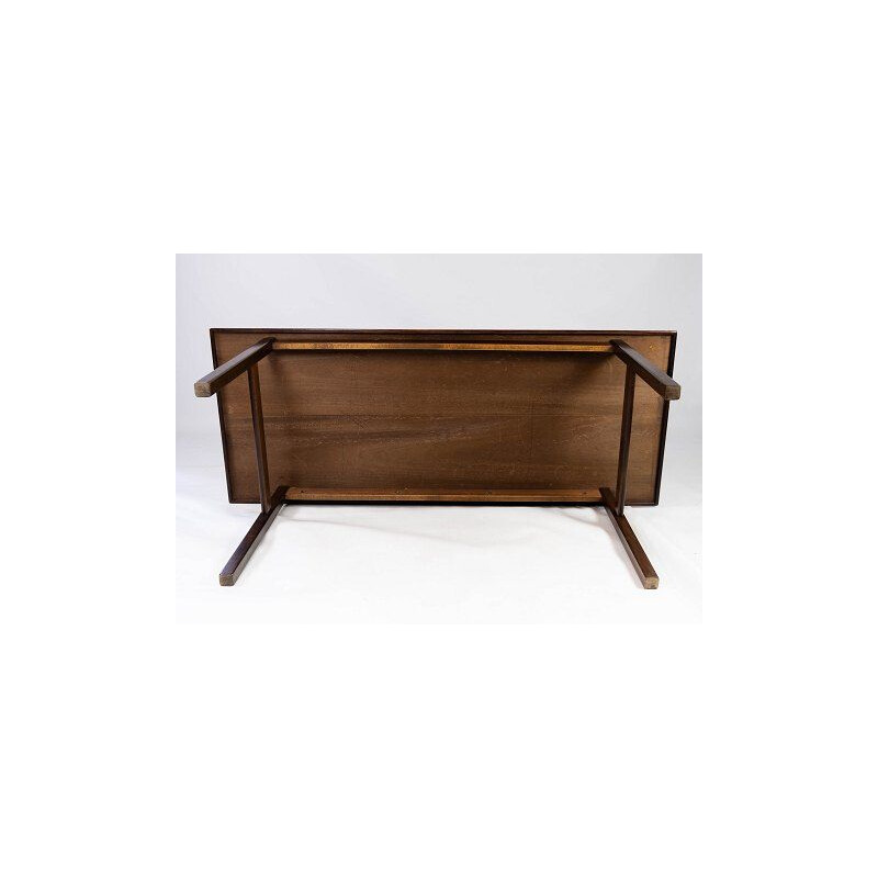 Mesa de café Vintage rosewood, Dinamarca 1960