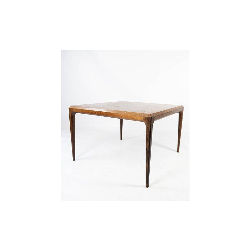 Table basse vintage en palissandre de Johannes Andersen pour Silkeborg Furniture, 1960