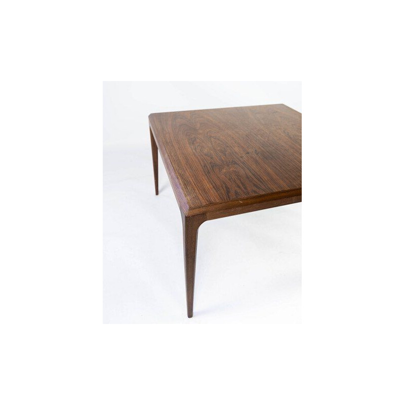 Mesa de centro vintage de palisandro de Johannes Andersen para Silkeborg Furniture, 1960