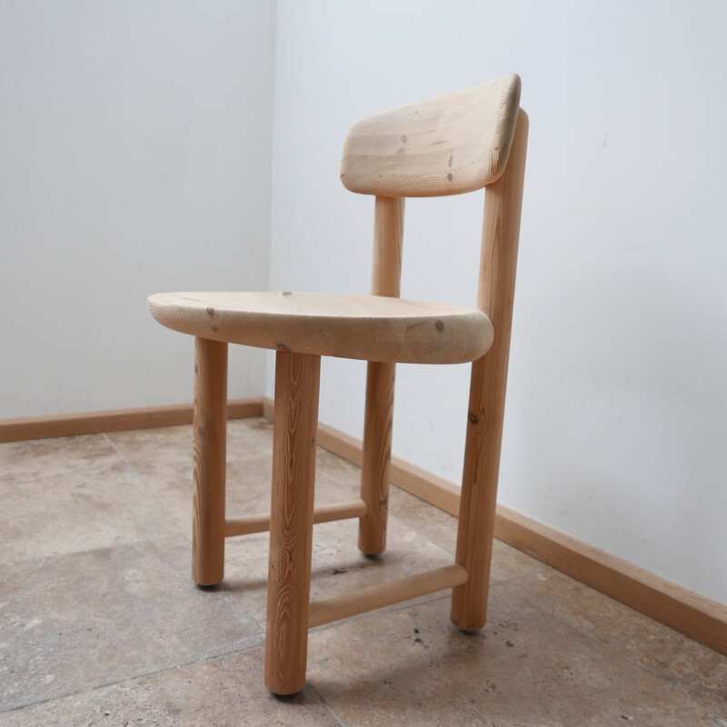 Set of 6 vintage pine chairs by Rainer Daumiller