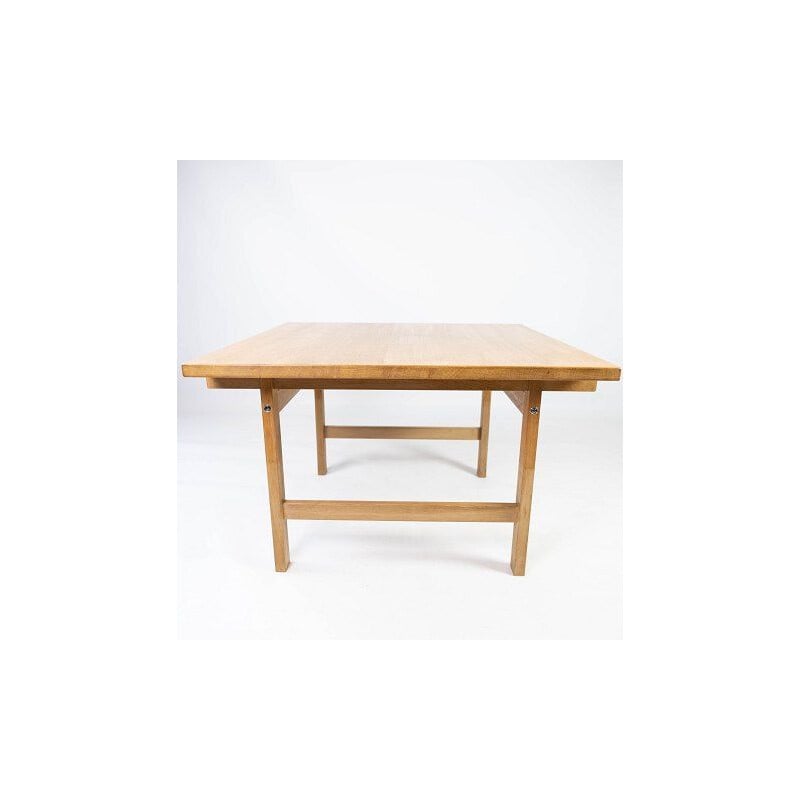 Tavolino in rovere vintage di Hans J. Werner per PP Furniture