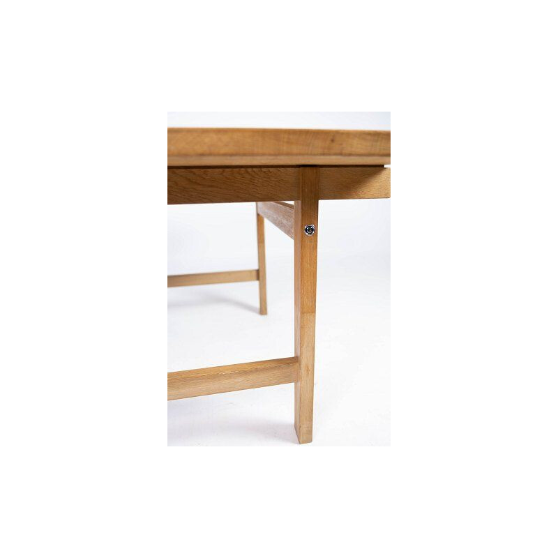 Vintage oak coffee table by Hans J. Werner for PP Furniture