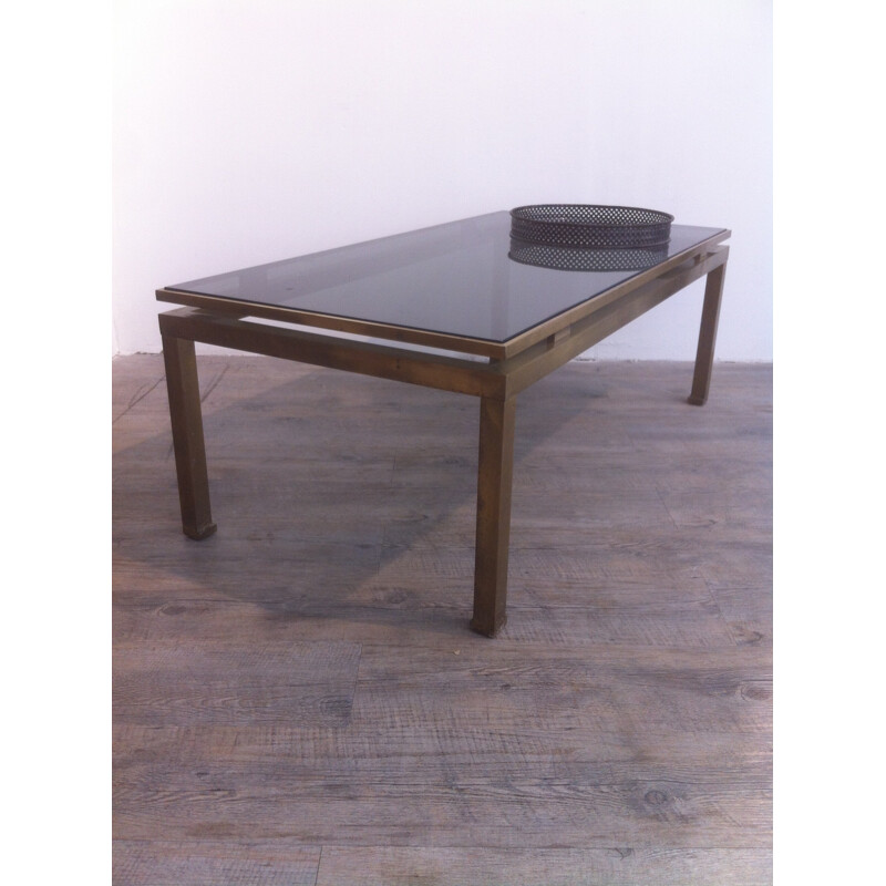 Vintage coffe table, Guy LEFEVRE - 1970s