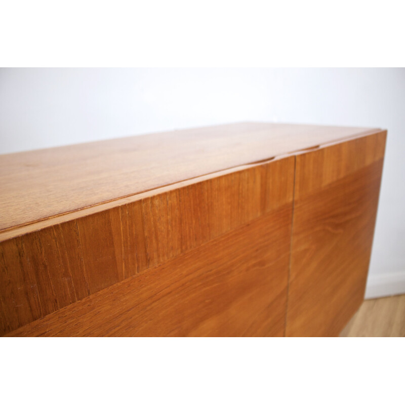 Vintage teak sideboard by Ib Kofod Larsen for Seffle 1960s