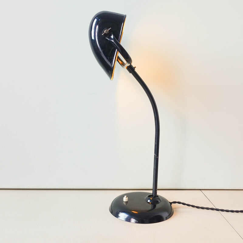 Vintage desk lamp model 6581 by Kaiser Idell by Christian Dell 1930s