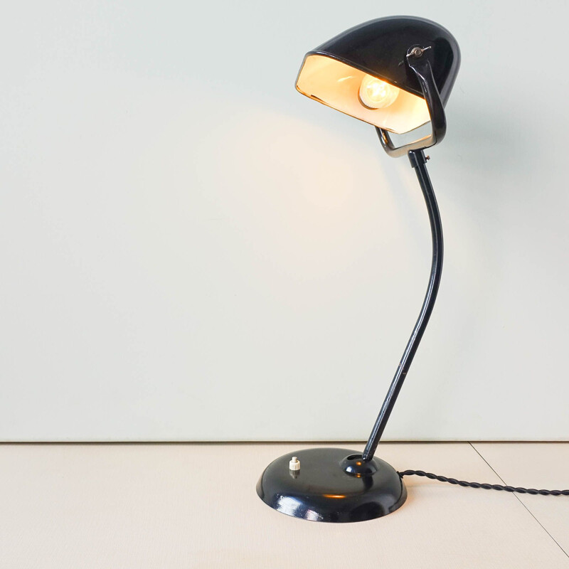 Vintage desk lamp model 6581 by Kaiser Idell by Christian Dell 1930s