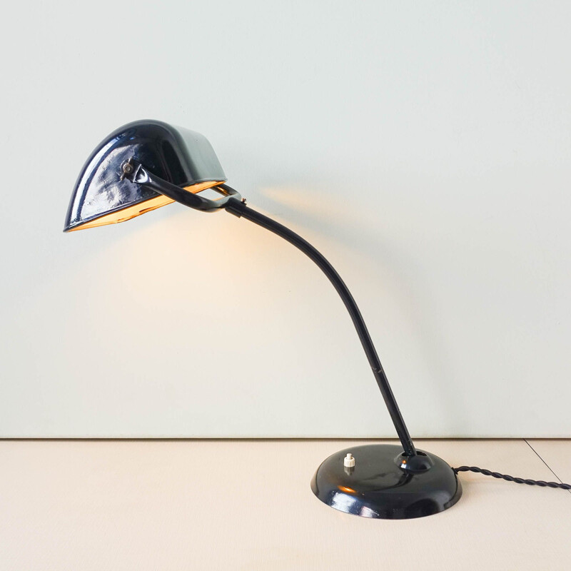 Vintage desk lamp model 6581 by Kaiser Idell by Christian Dell 1930s