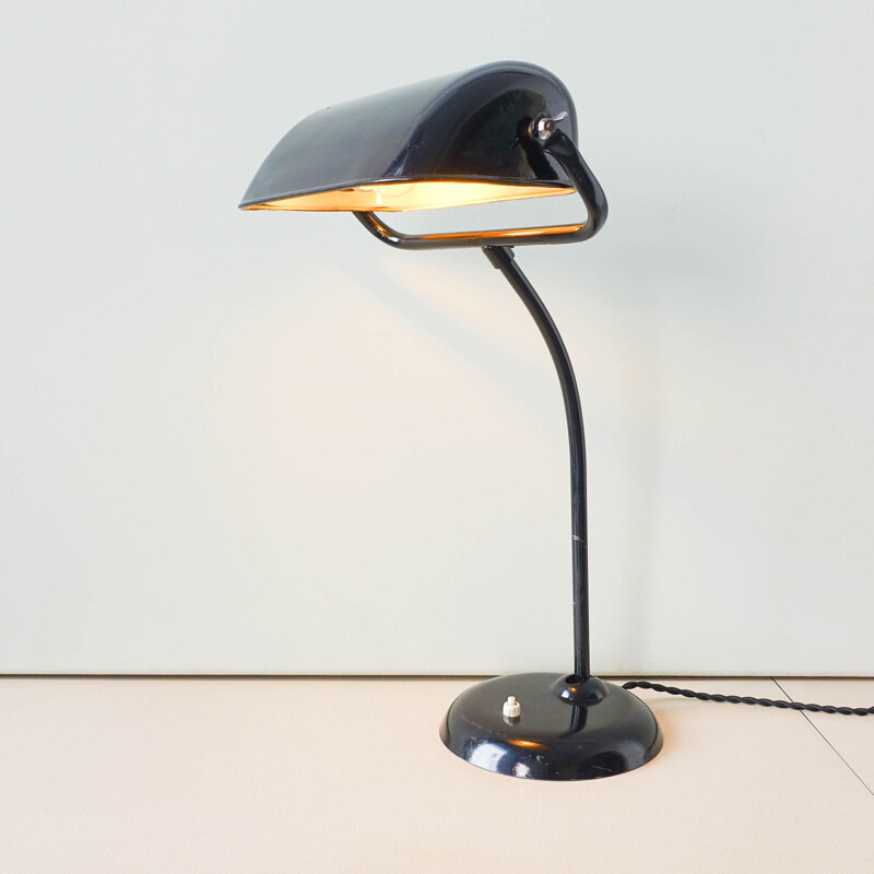 Vintage desk lamp model 6581 by Kaiser Idell by Christian Dell 1930s