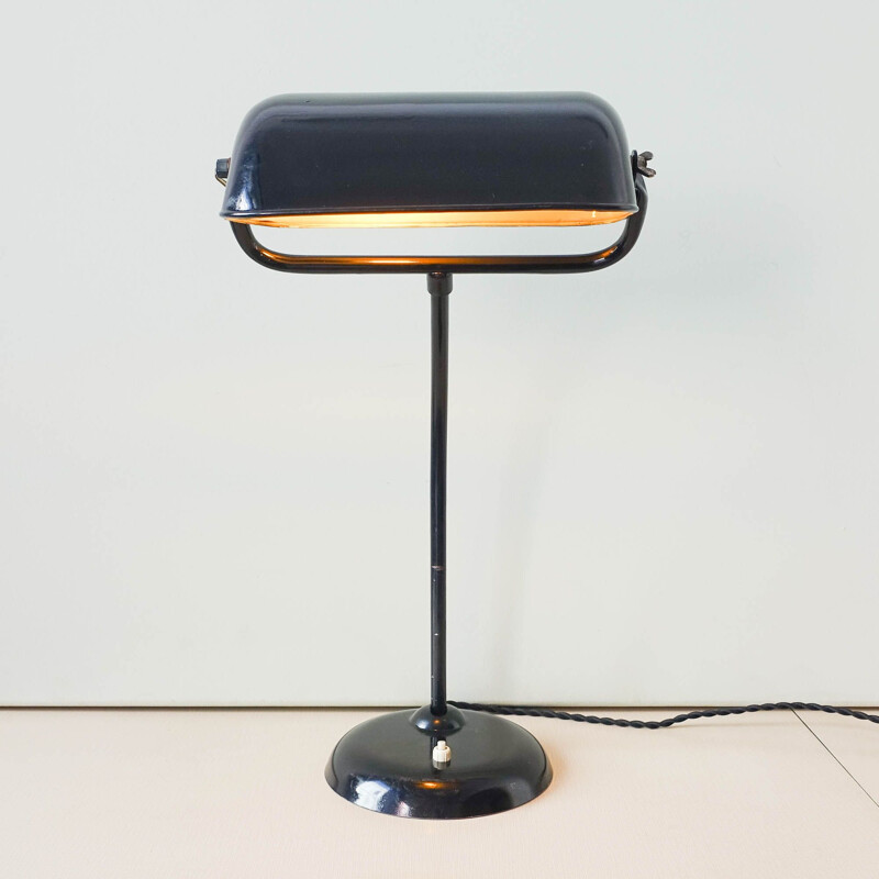 Lámpara de escritorio vintage modelo 6581 de Kaiser Idell por Christian Dell 1930