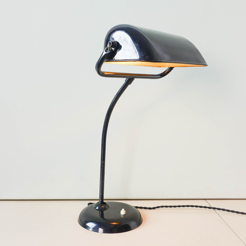 Vintage desk lamp model 6581 by Kaiser Idell by Christian Dell 1930s