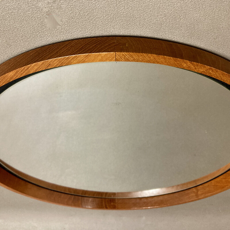 Vintage mirror and console scandinavian 1950s