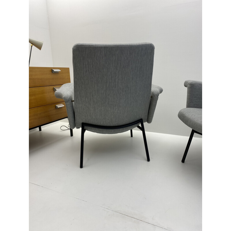 Pair of vintage Guariche SK 660 armchairs by Steiner