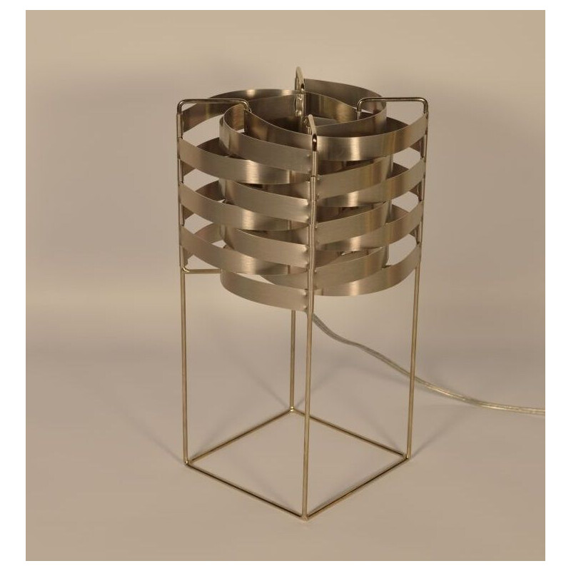 Lámpara de mesa "Ganímedes" de plata de Max Sauze para LIGNE SAUZE
