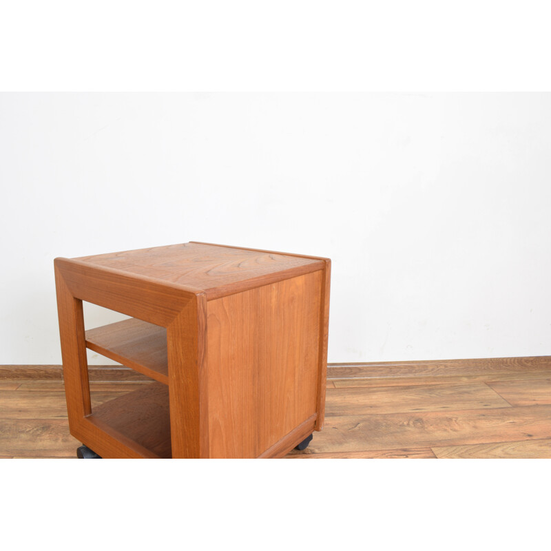 Vintage teak side table Denmark 1970s