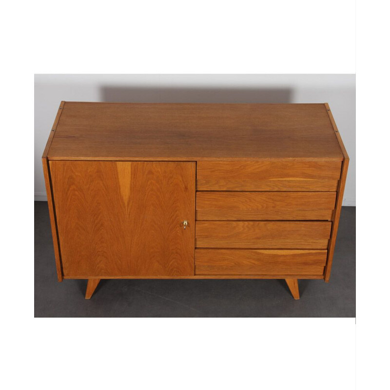 Vintage chest of drawers model U-458 by Jiroutek for Interier Praha 1960s