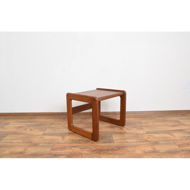 Vintage teak side table Denmark 1960s