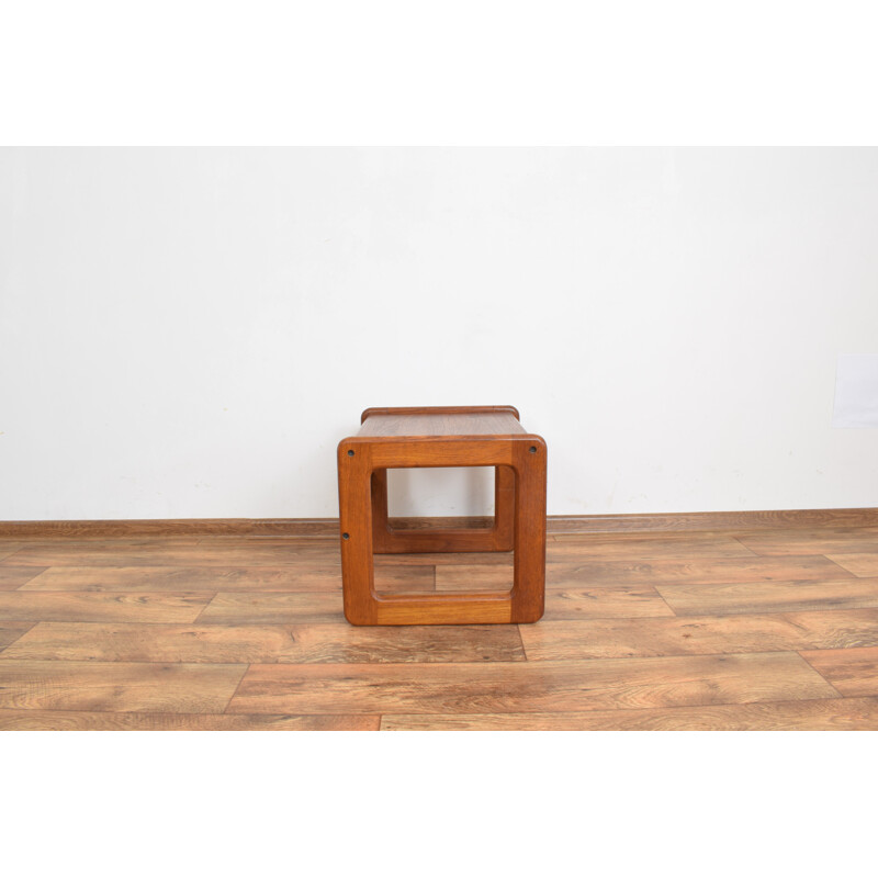 Vintage teak side table Denmark 1960s