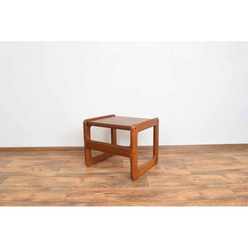 Vintage teak side table Denmark 1960s