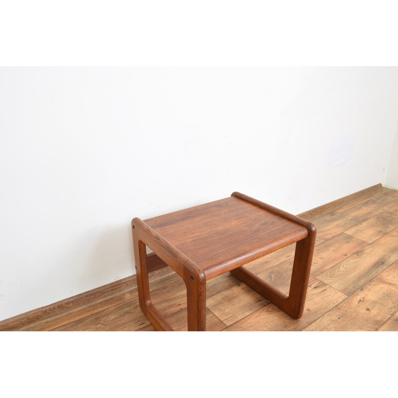 Vintage teak side table Denmark 1960s