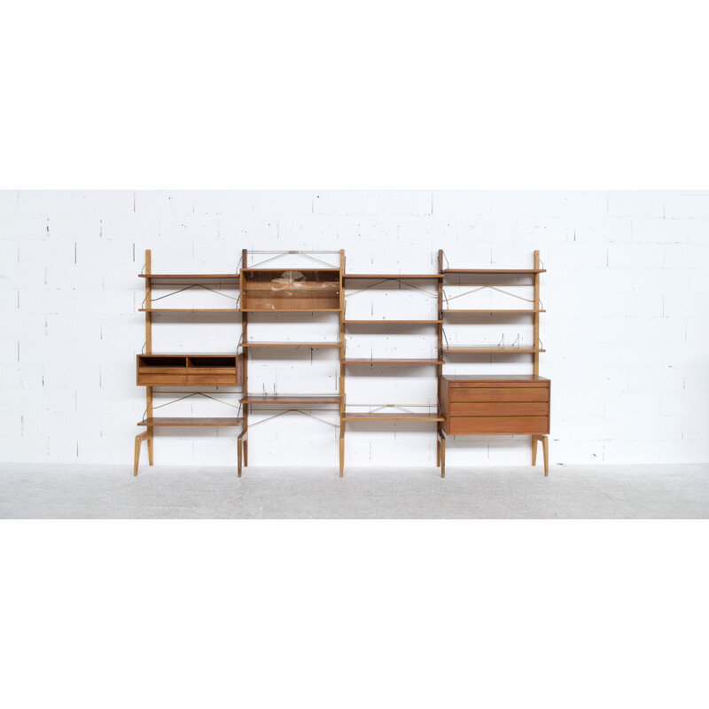 Vintage royal system modular shelf by Poul Cadovius 1958s